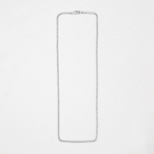 Big Box - Necklace | Silver