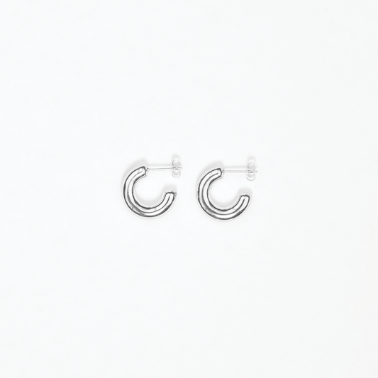 Tube - Earring | Silver